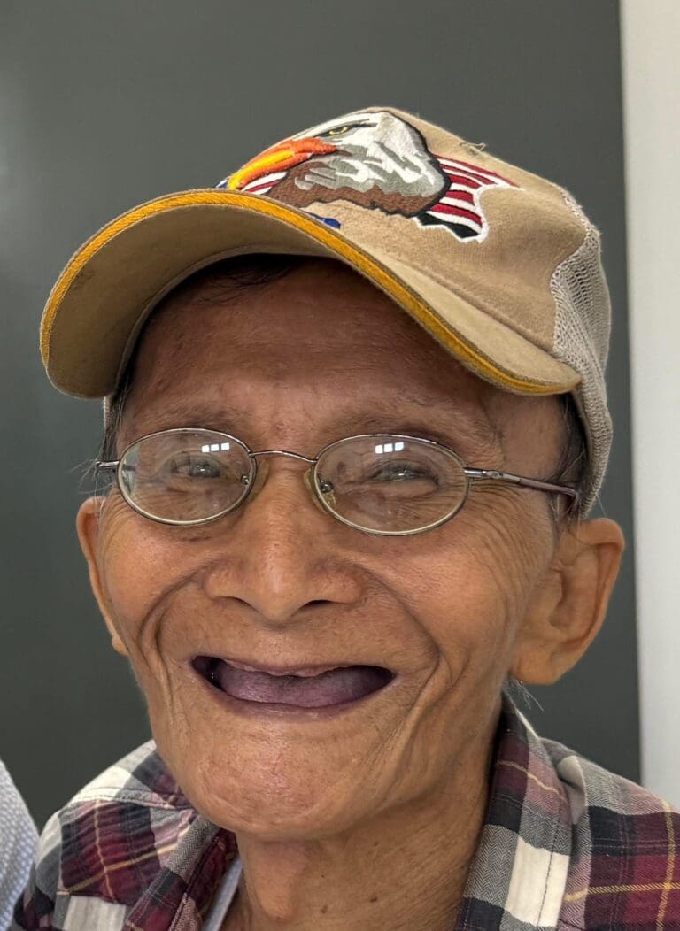 new glasses on mission trip